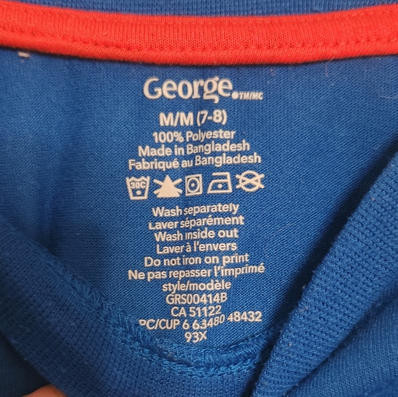 Boys Sleeveless Shark T-shirt - Mornings Bite - Medium 7/8 - Picture 4 of 6